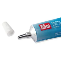 Prym Textilkleber Textil, mit 30 g - Eigenschaft: Flüssig - Geeignete Oberflächen: Leder - Textilien - Gummi - PVC - Holz - Metall - Packungsgrösse: 1 Stück - Detailfarbe: Keine Angabe - Art: Textilkleber