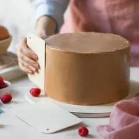 Decora Teigschaber 2 Stück, Weiss - Set: Ja - Detailfarbe: Weiss - Spülmaschinenfest: Nein - Material Küchenhelfer: Kunststoff