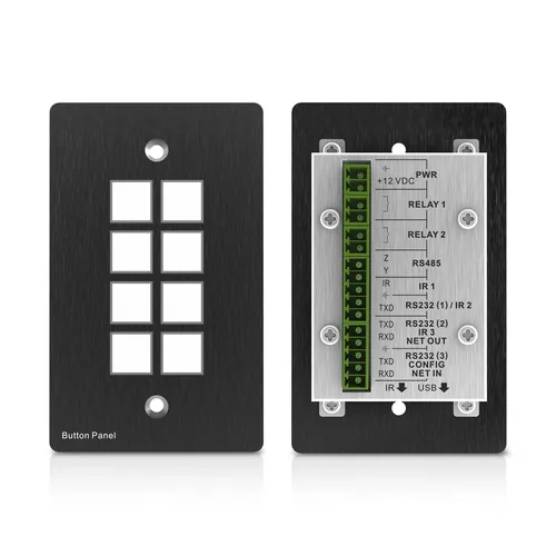 PureLink PureTools Bedienfeld PT-CON-WP8B Schwarz - Zubehörtyp: Bedienfeld