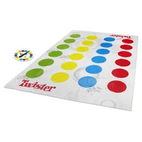 Hasbro Gaming Partyspiel Twister - Sprache: Deutsch - Kategorie: Geschicklichkeitsspiel - Partyspiel - Altersempfehlung ab: 6 Jahren - Spieldauer: 15 min - Min. Anzahl Spieler: 2 - Max. Anzahl Spieler: 4