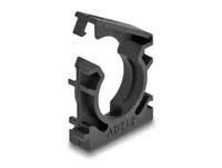 DELOCK Kabelschlauchhalter Verschlussclip 21,2mm 4Stk SW