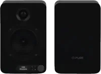 Pure Stereoanlage Classic Active Schwarz - Radio Tuner: DAB+ - FM - Detailfarbe: Schwarz - Lautsprecher Kategorie: Aktiv - Passiv - System-Kompatibilität: Keine - Verbindungsmöglichkeiten: Aux Kabel - Bluetooth - HDMI ARC - Optisch Digital (Toslink)
