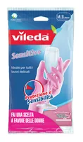 Vileda Sensitive Household gloves Pink Cotton, Latex 1 pc(s)