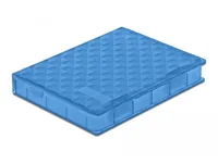 Delock Schutzgehäuse für 2.5? HDD / SSD blau - Zubehörtyp: Aufbewahrung