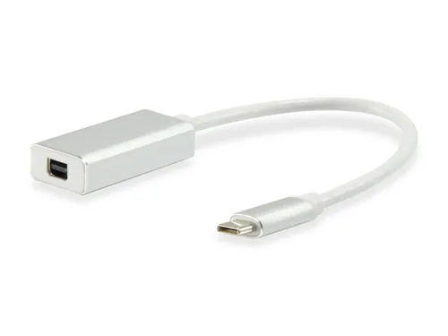 Equip Adapter USB-C->MiniDisplayPort StBu 0.15m Alu.