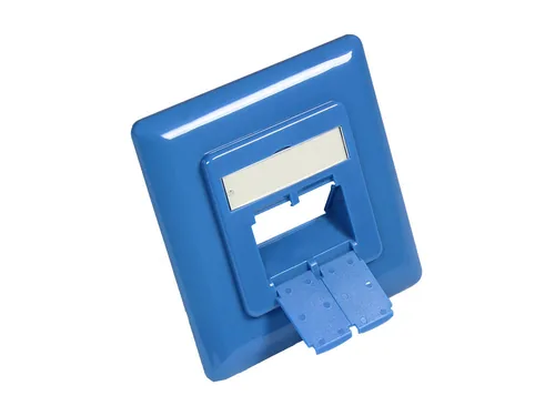 Alcasa GC-N0060 Copertura di sicurezza per presa elettrica RJ-45 Blu 1 pz