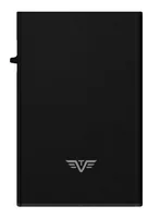 TRU VIRTU Card Case Click & Slide - Münzfach: Nein - RFID-Schutz: Ja - Farbe: Schwarz - Material: Aluminium - Verschluss: Klickverschluss