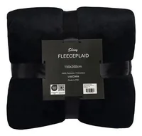 Flair Decke Shiny 150 x 200 cm, Schwarz - Eigenschaften: Keine Eigenschaft - Zertifikate: Keine Zertifizierung - Breite: 150 cm - Höhe: 200 cm - Detailfarbe: Schwarz - Produkttyp: Decken