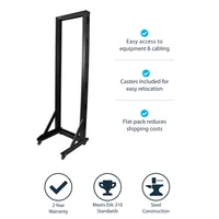 2-POST SERVER RACK - 42U OPEN FRAME RACKS