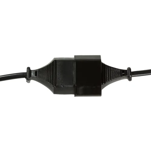 LogiLink 1m, 2xCEE 7/16 Black CEE7/16