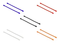 Delock Kabelbinder 150 mm x 4 mm Mehrfarbig, 10 Stück - Breite: 4 mm - Länge: 150 mm - Ausstattung Kabelmanagement: Wiederverwendbar - Produkttyp: Kabelbinder - Verpackungseinheit: 10 Stück - Material: Silikon