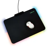 Logilink Gaming Mauspad mit RGB-LED Beleuchtung 7 LED-Farben