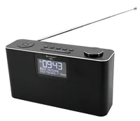 soundmaster DAB+ Radio DAB700SW Schwarz - Radio Tuner: FM - DAB+ - Stromversorgung: Batteriebetrieb - Netzbetrieb - Detailfarbe: Schwarz - Ausstattung: Micro-SD-Slot - Sleep-Timer - Equalizer - Display - Weckfunktion - MP3 Player - Schlummerfunktion - Fre