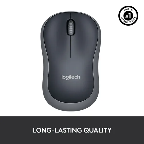 Logitech Mouse M185 Wireless Swift Grey INT Deutschland und Osteuropa Verpackung