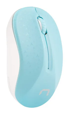 Natec Wireless Mouse Toucan Blue and White 1600DPI