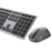 Dell Tastatur-Maus-Set KM7321W Multi-Device Wireless US-Layout - Maus Features: Umschaltbare DPI-Auflösung - Easy Switch - Scrollrad - Tastatur Typ: Standard - Business - Tastaturlayout: QWERTY (US-INT) - Tastatur Features: Hotkeys - Ziffernblock - Einste