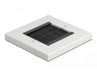 DELOCK Kabelmanagement Abdeckblende 86 x 86 mm