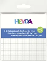 Heyda Klebepad 361 Stück, Weiss - Eigenschaft: Strips - Geeignete Oberflächen: Universal - Packungsgrösse: 361 Stück - Art: Klebepad - Detailfarbe: Weiss