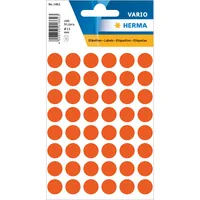HERMA Multi-purpose labels / colour dots, Ø 13 mm, round, red etichetta autoadesiva Permanente Rosso 240 pz