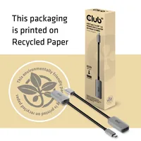 CLUB3D CAC-1567 USB graphics adapter 7680 x 4320 Pixel Schwarz, Silber