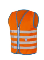 wowow Reflexweste Fun Jacket S, Orange - Befestigung: Oberkörper - Farbe: Orange - Typ: Weste