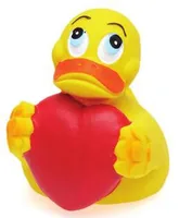 Lanco Toys 895 bath game/toy/sticker Bath rubber duck Red, Yellow