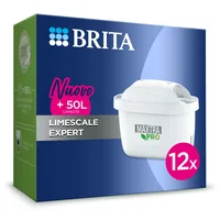 BRITA Wasserfilter Kartuschen Maxtra Pro Extra Kalkschutz Pack 12 - Filtertyp: Aktivkohlefilter - Ionisierung - Set: Ja - Einsatzort Wasserfilter: Tischwasserfilter - Anzahl enthaltene Filterkartuschen: 12 Stück