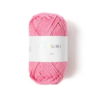 Rico Design Wolle Creative Ricorumi DK 25 g, Bonbonrosa - Packungsgrösse: 1 Stück - Länge: 57.5 m - Material: Baumwolle - Detailfarbe: Dunkelpink - Waschbar bei: 30 °C - Nadelstärke: 3 mm - 4 mm