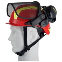 Uvex 9774238 safety headgear High-Density Polyethylene (HDPE) Red, Yellow