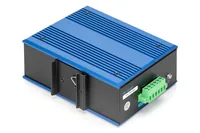 Digitus DN-651151 Netzwerk-Switch Unmanaged Gigabit Ethernet (10/100/1000) Power over Ethernet (PoE) Schwarz, Blau