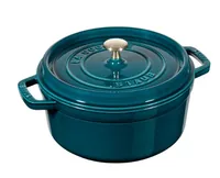 Staub La Cocotte 24cm rund La-Mer, Gusseisen