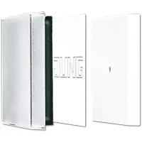 Jung LS 990 NA GL Wippe mit Schriftfeld