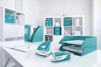 Leitz Heftgerät NeXXt Wow 30 Seiten, Türkis - Heftkapazität: 30 Seiten - Detailfarbe: Türkis