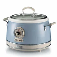 Ariete Vintage Dampfgarer, blau