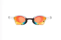 Arena Schwimmbrille Cobra Ultra Swipe Mr yellow copper/white - Schwimmfunktion: Wettkampf - Schwimmbrillenglas-Typ: Verspiegelt - Nachhaltigkeit: Nicht angegeben - Einsatzgebiet: Schwimmen - Sportart: Schwimmen - Farbe: Weiss