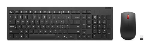 Lenovo 4X31R64467 clavier Souris incluse Universel RF sans fil Allemand Noir