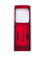 Wedo 271 7502 magnifier 3x Red