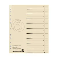 Herlitz Trennblatt A4 Manilakarton chamois 50er Packung