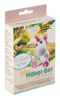 Folia Häkelset Mini Einhorn - Motiv: Einhorn - Set: Ja - Detailfarbe: Weiss - Mehrfarbig - Produktart: Häkelset