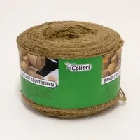 Colibri Wickelstreifen aus Jute natur, 230 g/m² 25m x 10 cm - Vlies Art: Jutevlies