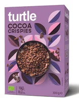 turtle Cacao Crispies 300 g - Produkttyp: Cerealien mit Schokolade - Nährwertangabe pro: 100 g - Energiegehalt (in kj): 1603 KJ - Energiegehalt (in kcal): 378 Kcal - Fett: 2 g - Davon gesättigte Fettsäuren: 0.4 g