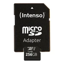 Intenso microSDXC 256GB C10 UHS-I U1 Performance Adapte