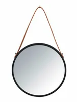 WENKO 24423100 wall mirror Round Black