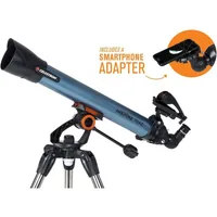 Celestron Inspire 70AZ Refractor 35x Black, Blue