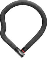 Abus Kettenschloss Goose Lock 4204K/85 ohne Halter - Schlossart: Kettenschloss - Länge: 850 mm - Schliesssystem: Schlüssel - Farbe: Schwarz - Sportart: Velo