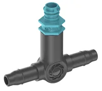 GARDENA Reihentropfer Micro-Drip-System 2 L - Bewässerungsart: Reihentropfer - System Teil: Micro-Drip-System - Detailfarbe: Türkis - Grau