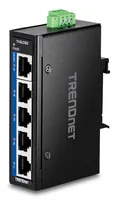 TRENDnet 5-Port Industrial Gigabit DIN-Rail Mini Switch