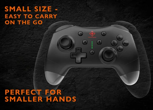 Deltaco Gaming GAM-183 Gaming Controller Black Bluetooth/USB Joystick + engine control lever Nintendo Switch