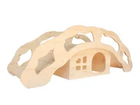 Resch Hasenhausbrücke, 90 x 33 x 31 cm - Nagetierart: Zwergkaninchen - Meerschweinchen - Kaninchen - Material: Holz - Tierart: Nager