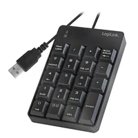 Logilink Keypad mit USB-A Anschluss schwarz